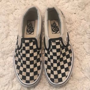 Checkered Vans